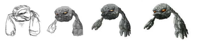 Illustration for article titled Grumpy Geodude, Post ER Edition! Pokemon One a Day!